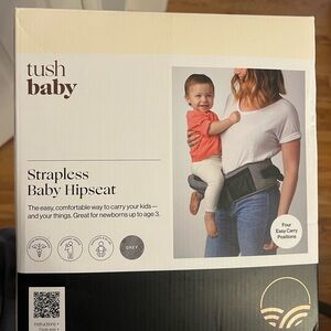 Tush Baby Gray Strapless Hipseat